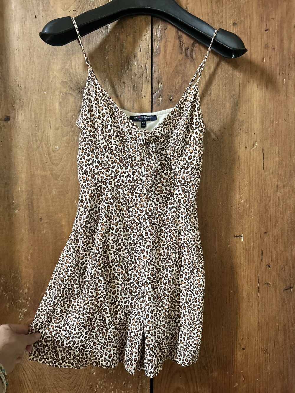 1 ♡ Clothing Leopard Romper Xs